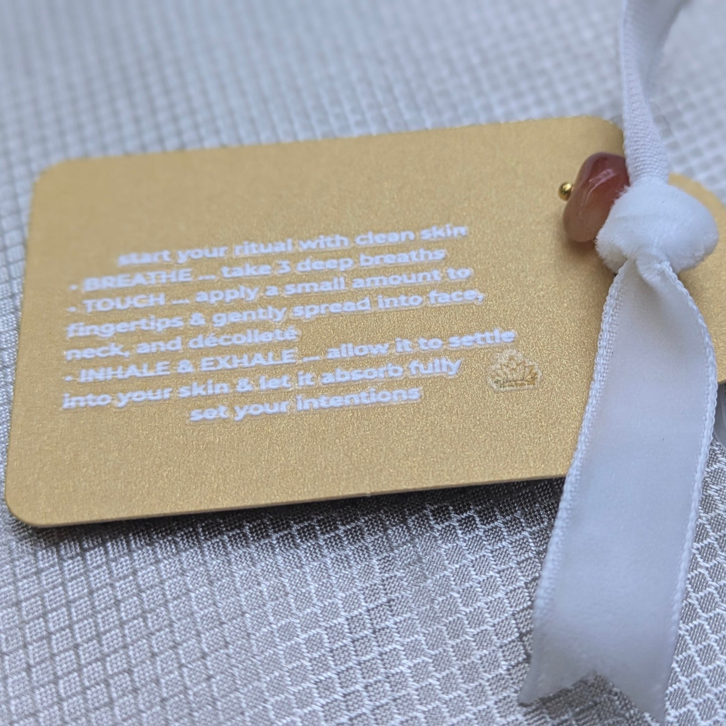 The Core Daytime Ritual: Day Gel Crème Frequency-attuned 963 Hz + Aurora Oil Serum Frequency-attuned 852Hz + Attuned Crystals