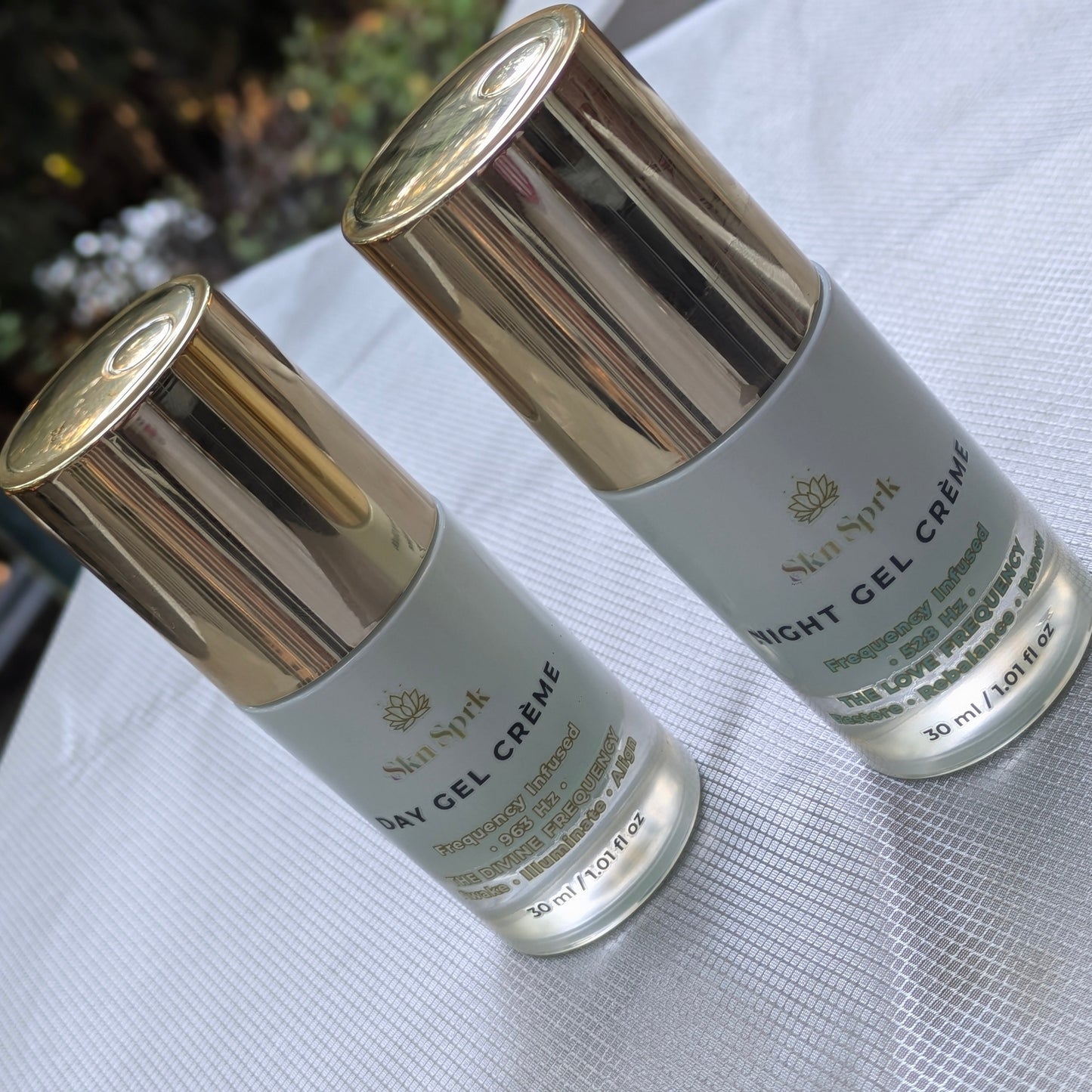 Day & Night Gel Crème Rituals+ Attuned Crystals: a 24h Cycle of Alignment * 963 Hz & 528 Hz *