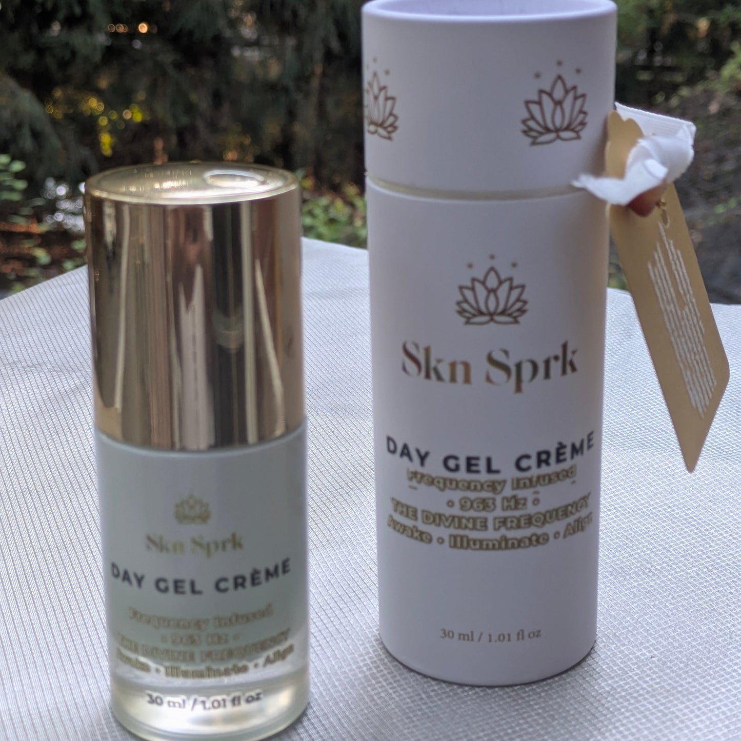 Day & Night Gel Crème Rituals+ Attuned Crystals: a 24h Cycle of Alignment * 963 Hz & 528 Hz *