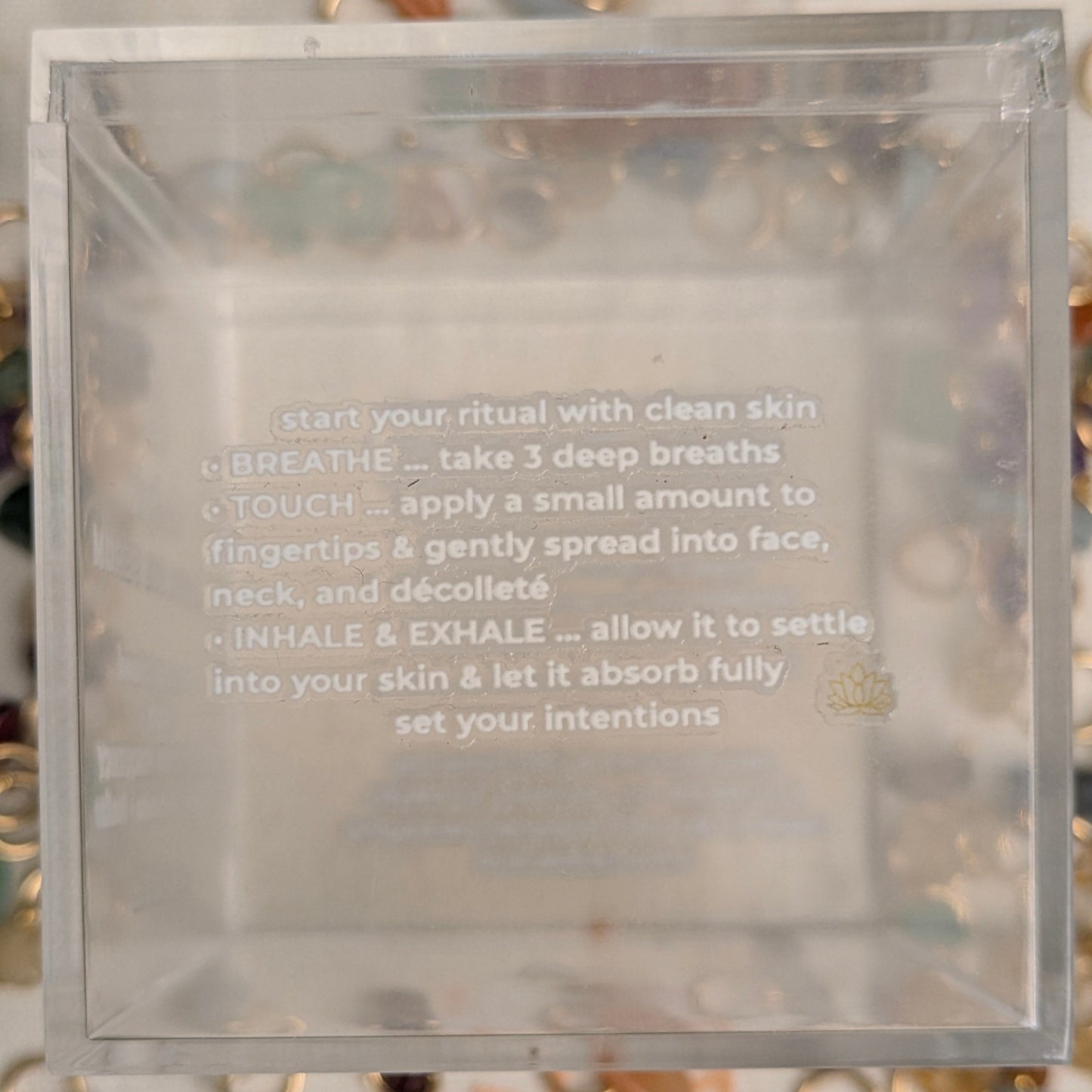 The Core Daytime Ritual: Day Gel Crème Frequency-attuned 963 Hz + Aurora Oil Serum Frequency-attuned 852Hz + Attuned Crystals