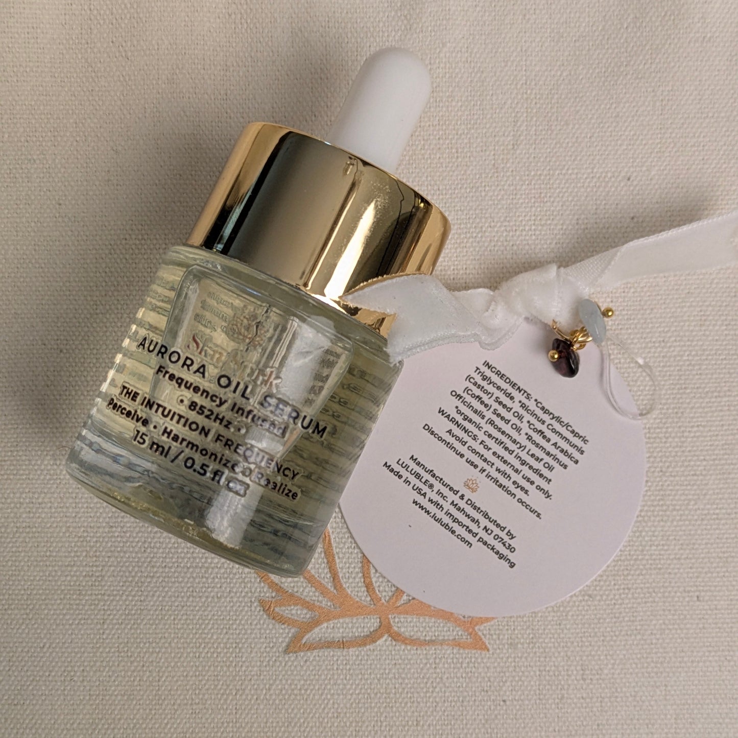 The Founder's Ritual: Day & Night Gel Crèmes + Aurora Oil Serum + Attuned Crystals: a 24h Cycle of Intention & Alignment * 963 Hz & 528 Hz & 852 Hz *