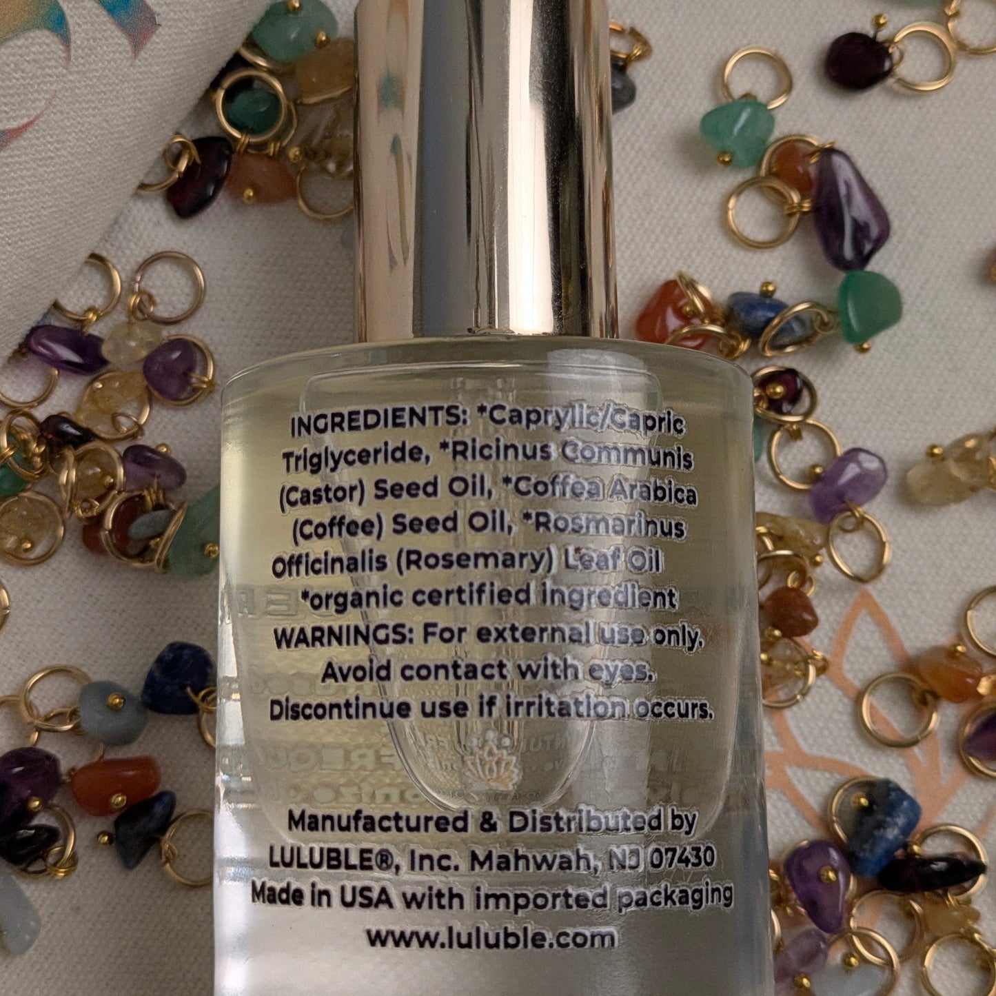 Aurora Oil Serum Frequency-attuned 852 Hz + Attuned Crystal * Perceive-Harmonize-Realize * The Alchemist's Reserve *