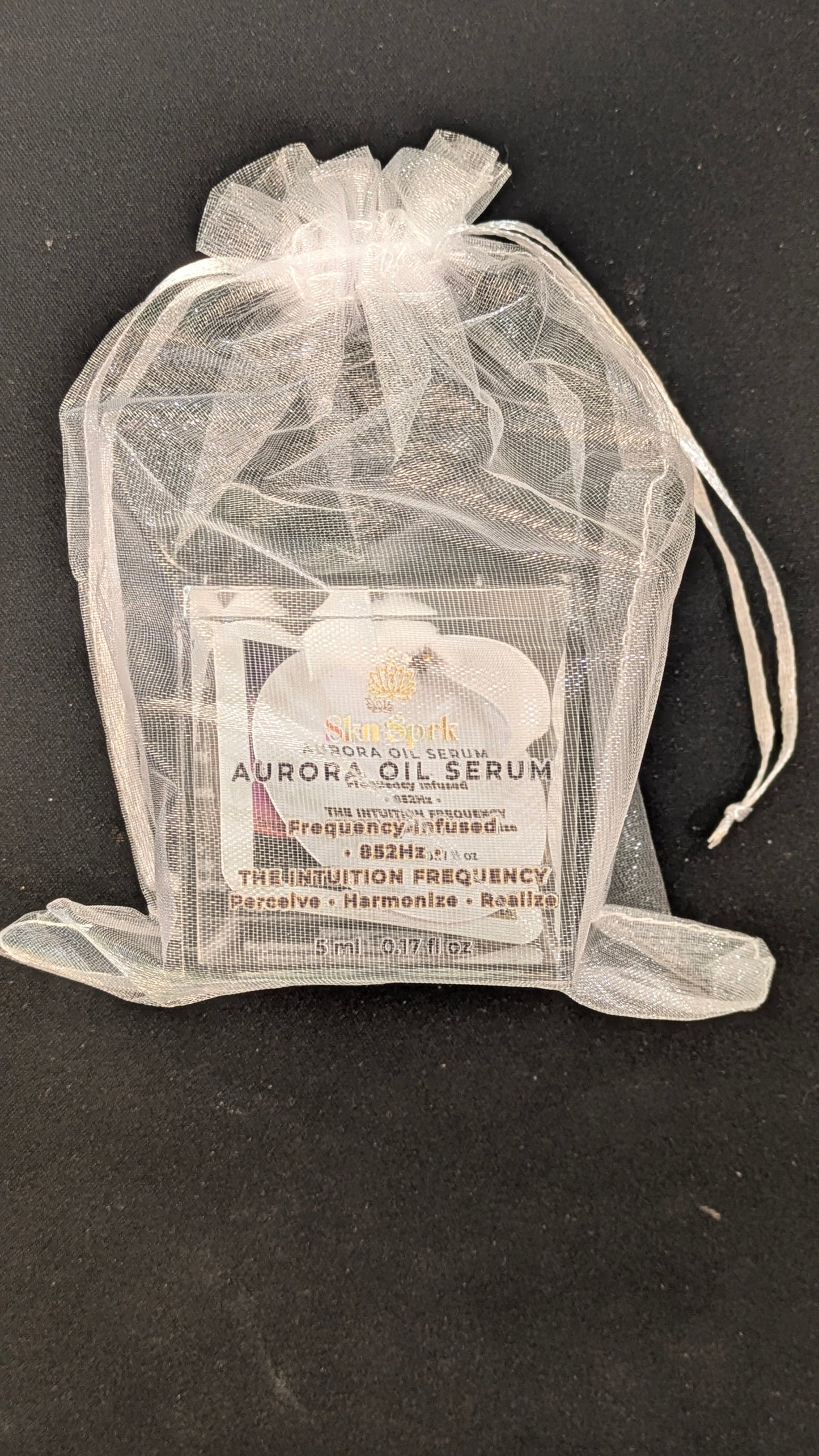 Aurora Oil Serum Frequency-attuned 852 Hz + Attuned Crystal * Perceive-Harmonize-Realize * 10-Day Initiation Ritual *